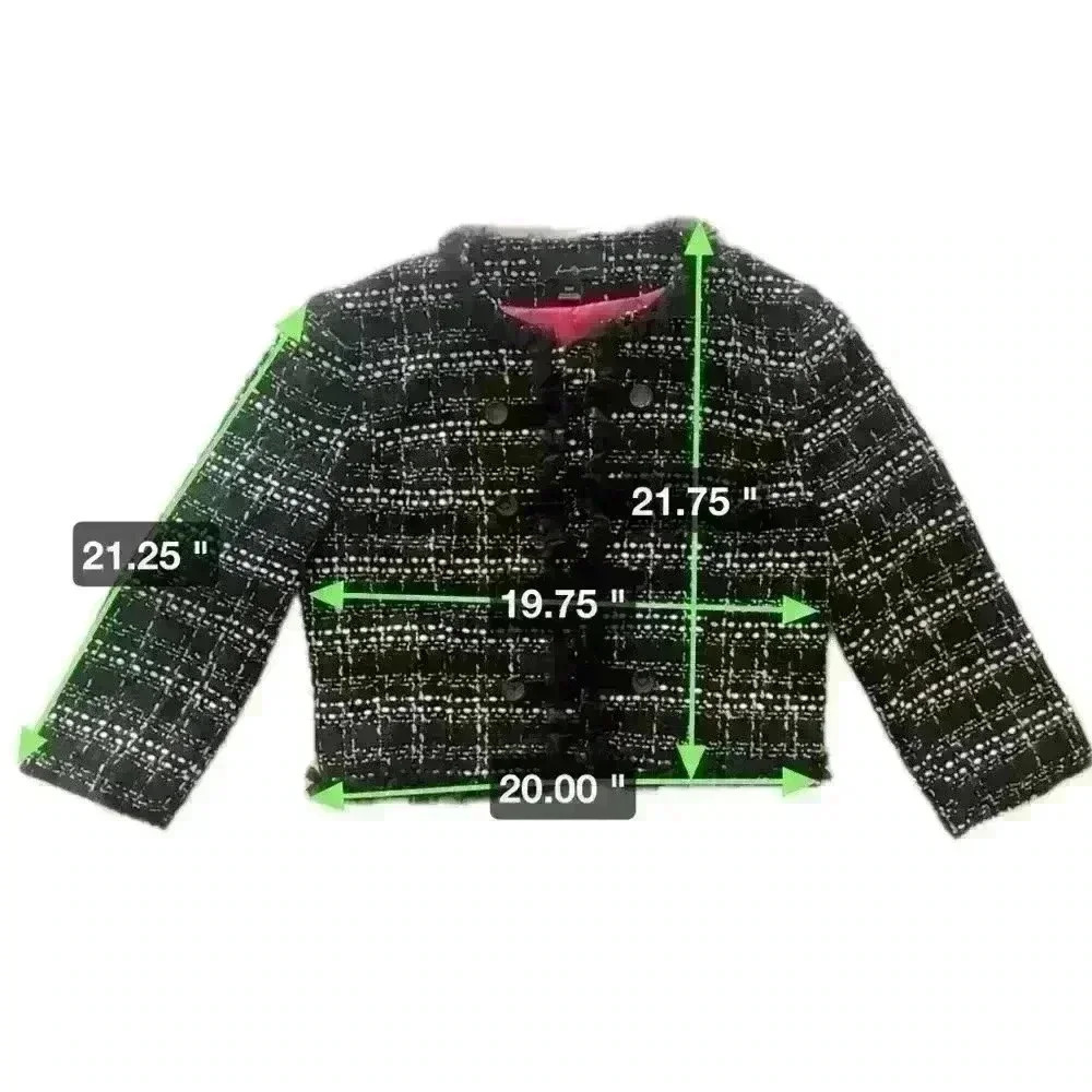 TWENTYONE Size Medium Cute Coco Channel look. Crop Jacket - Picture 8 of 10